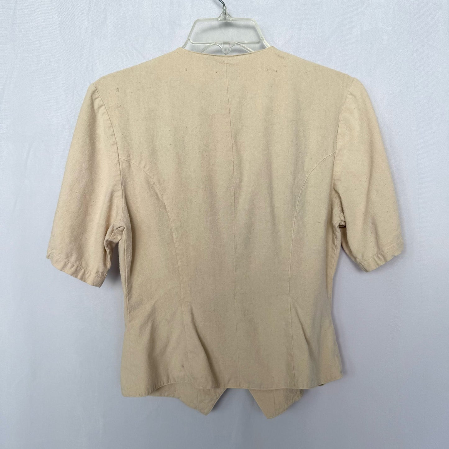Vintage Gary Fabrikant Silk Button Up Blouse, Size 2