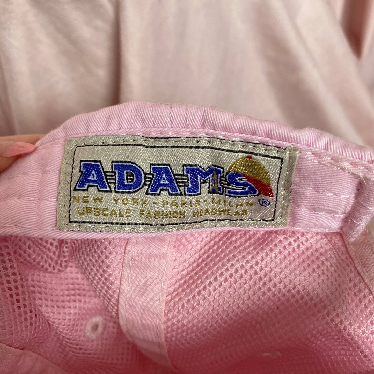 Secondhand Girl Gang Pink Baseball Cap Hat