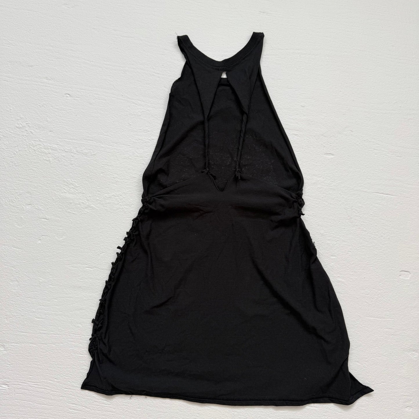 Upcycled Looney Tunes Graphic Cami Mini Tie Dress, Size S/M