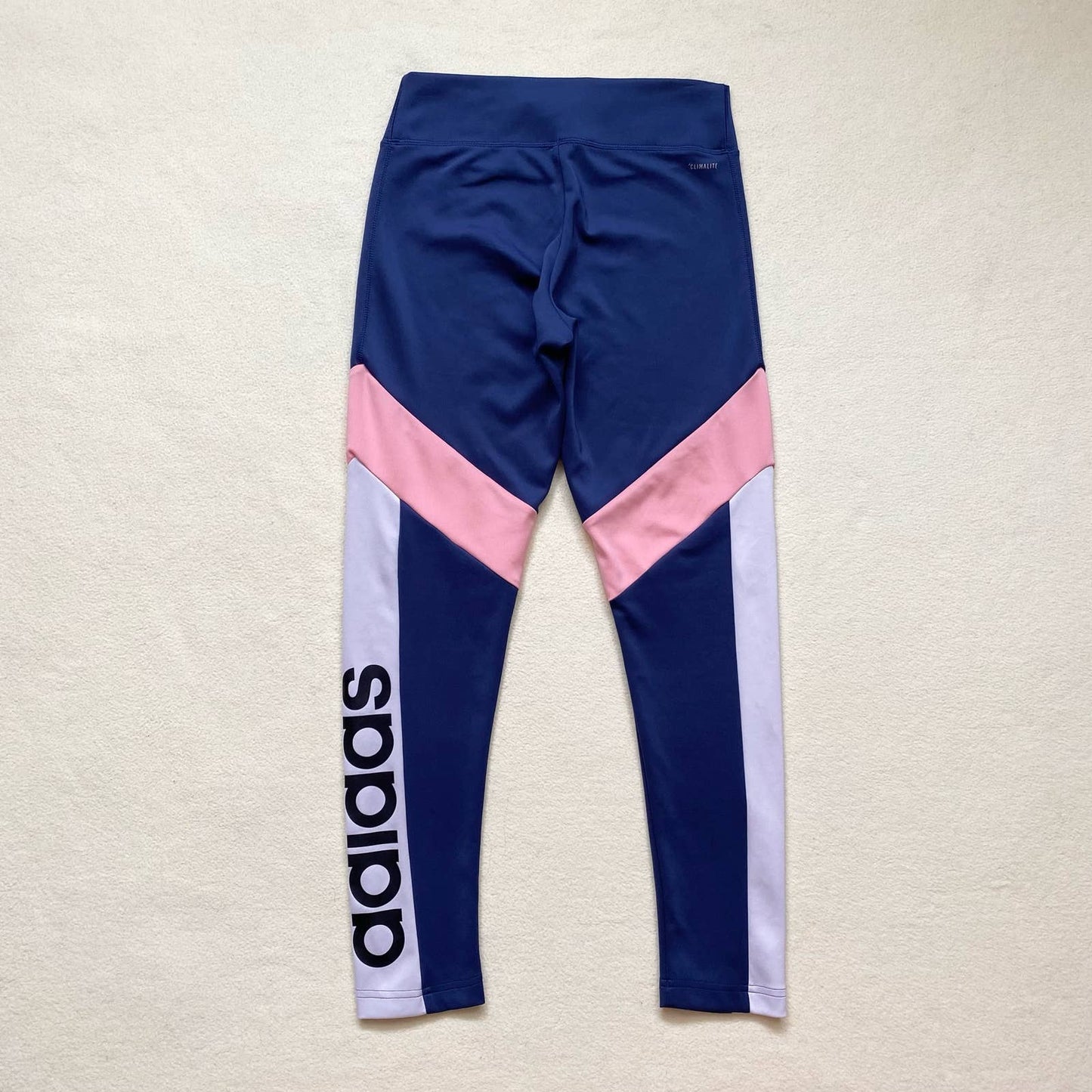 Secondhand Adidas Designed 2 Move Colorblock Leggings, Size Small