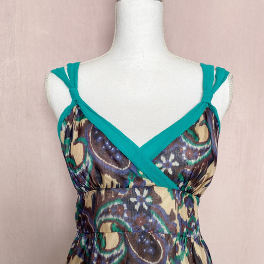 Vintage Twelfth Street By Cynthia Vincent Silk Dress, Size Small