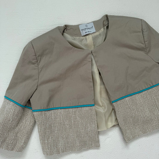 Secondhand Rinascimento Cropped Half Sleeve Blazer, Size Large