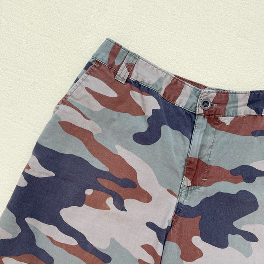Vintage Polo Ralph Lauren Camo Cargo Shorts, Size 26"
