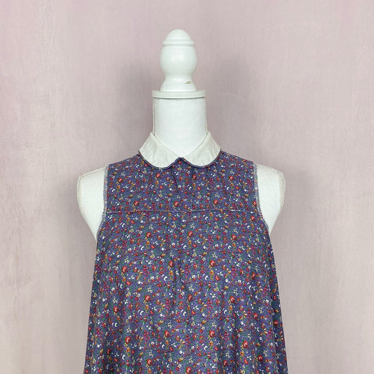 Reworked Vintage Ruth of Carolina Floral Mini Dress, Size XS