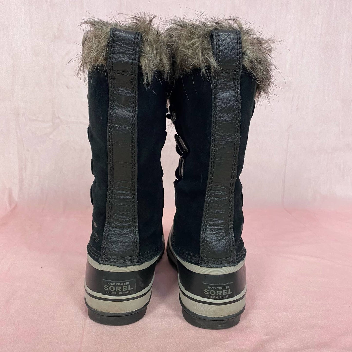 Secondhand Sorel Women’s Joan of Arctic Boot in Black, Size 5.5