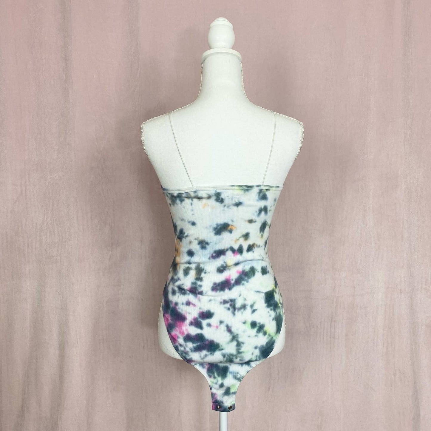 Reworked Wild Fable Tie Dye Bodysuit, Size Small