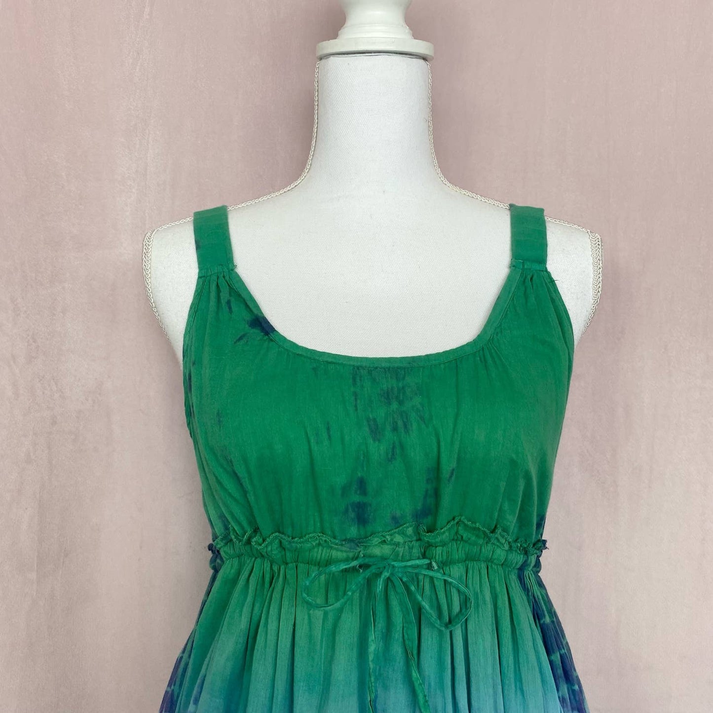 Upcycled Hannah Tie Dye A-Line Dress, Size Small