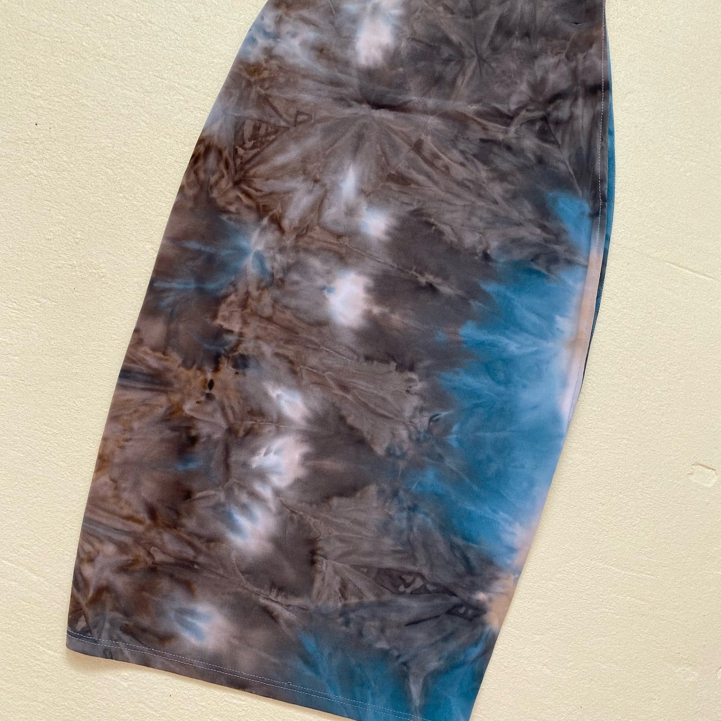 Y2K Tie Dye Bodycon Midi Cami Dress, Size Small