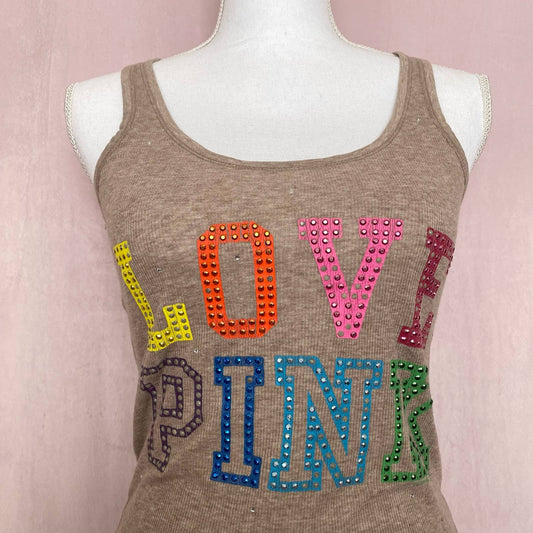 Vintage Victoria’s Secret LOVE PINK Tank Top, Size Small