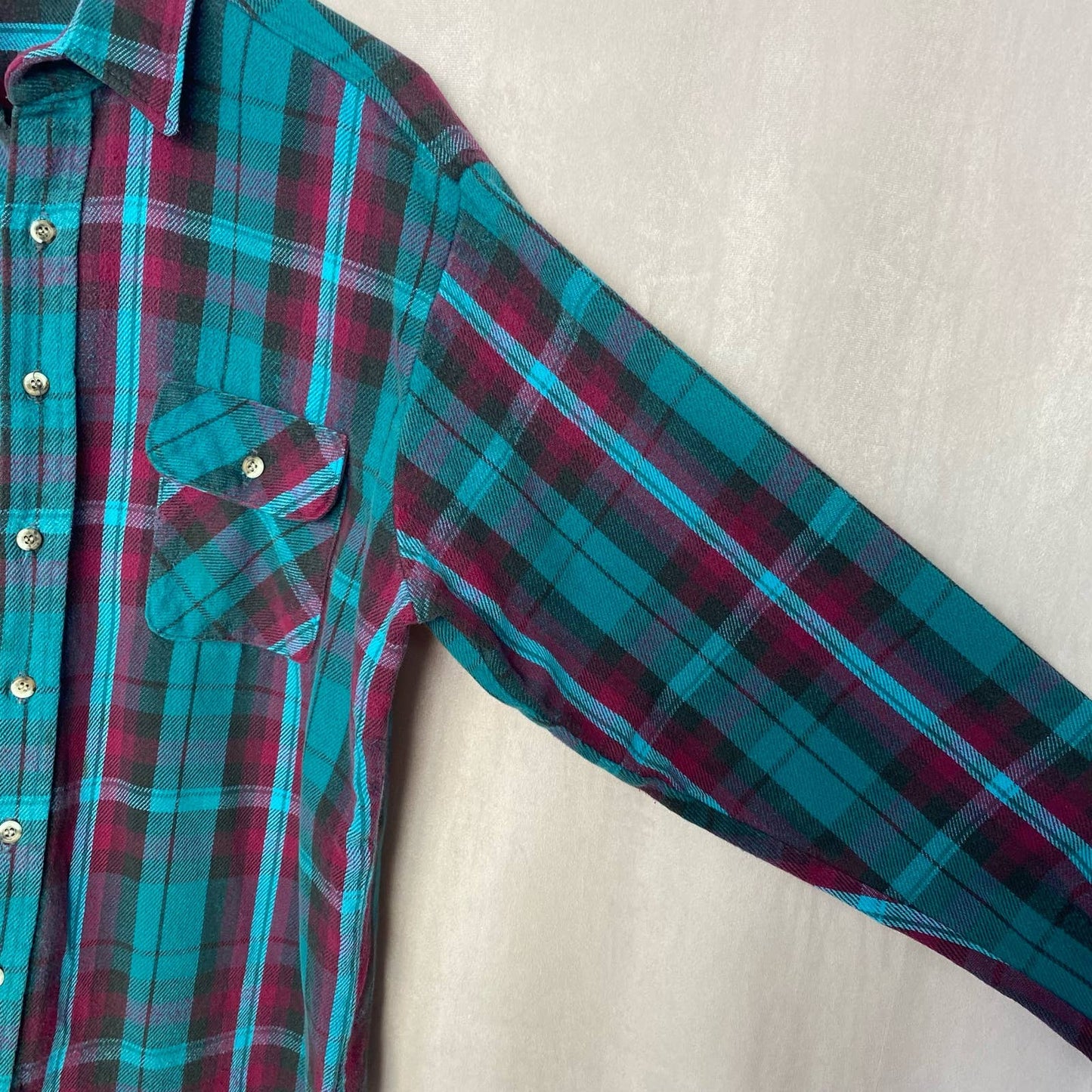 Vintage Five Brother Cotton Flannel, Size XL