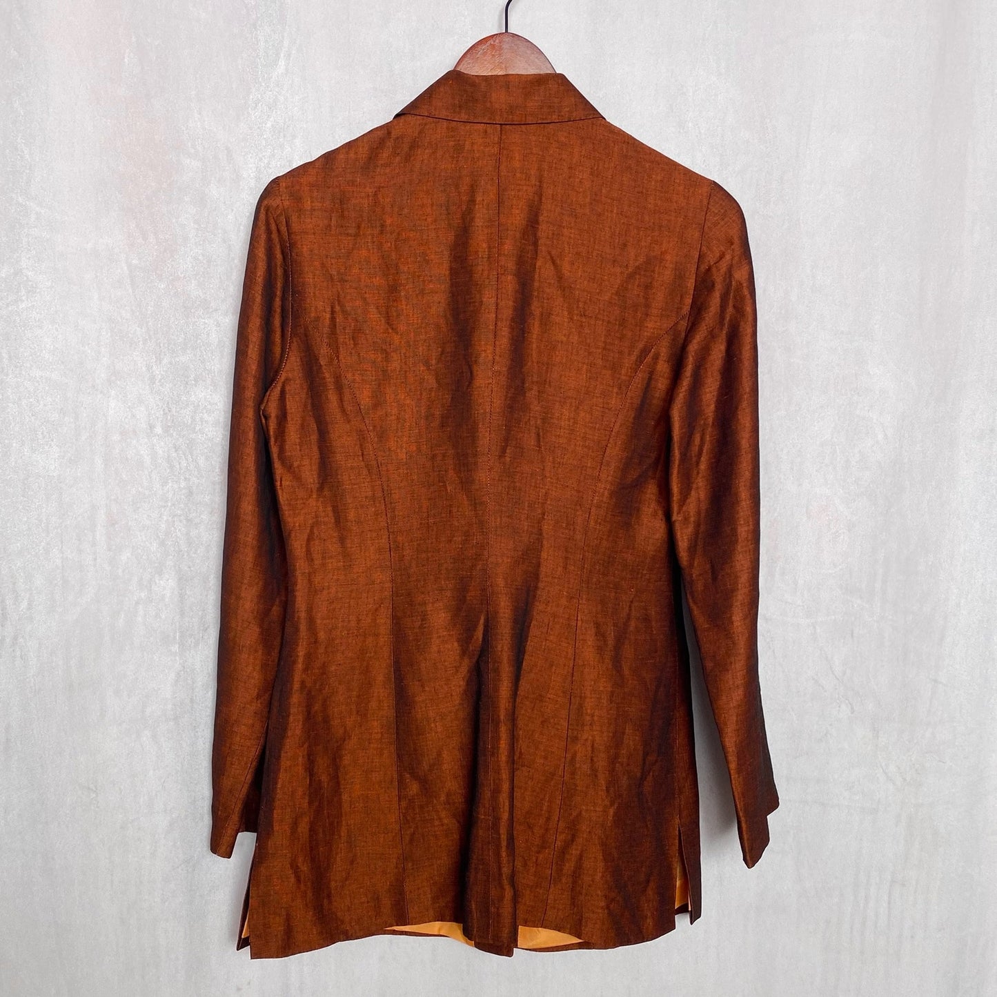 Vintage Armand Ventilo Linen Blend Blazer Jacket, Size Small