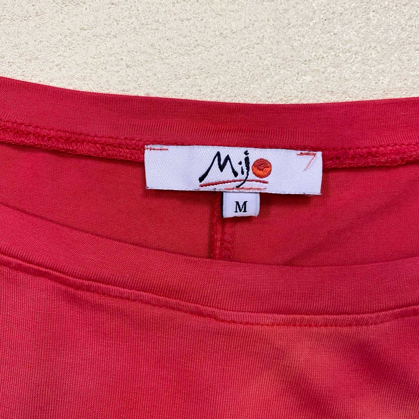 Upcycled Mijo Tie Dye Crop Short Sleeve Top, Size Medium