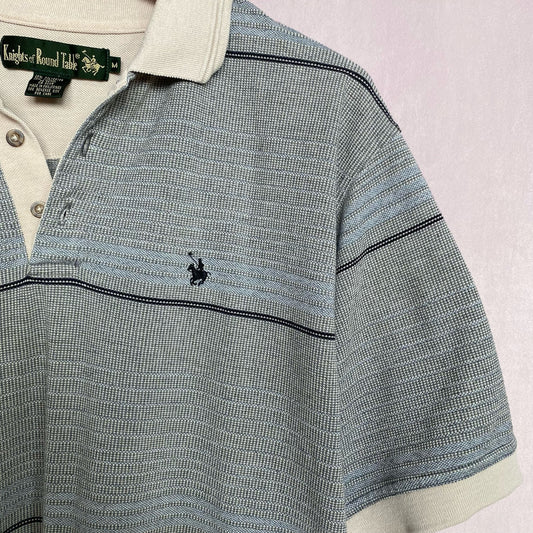 Vintage Knights of Round Table Polo Shirt, Size Medium