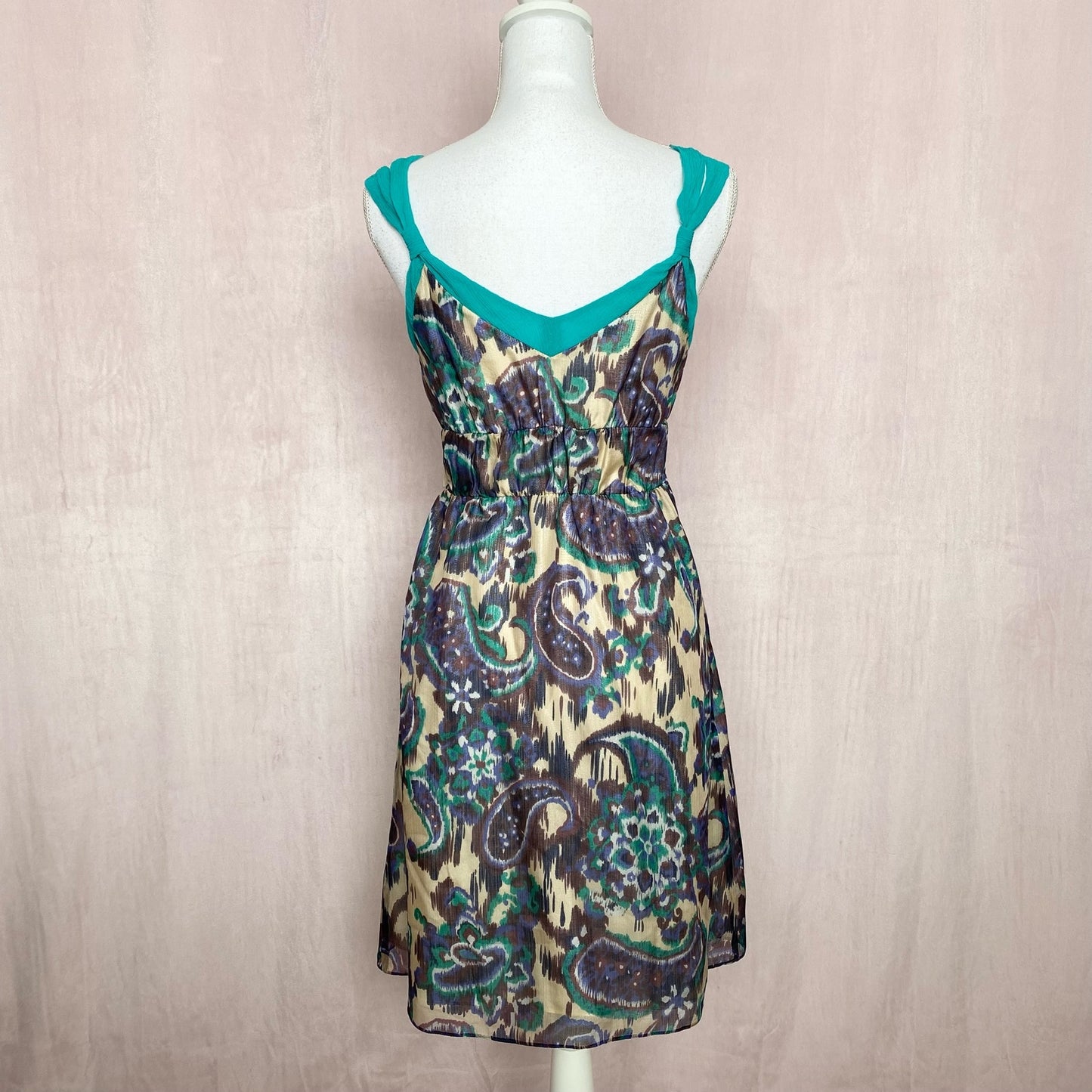 Vintage Twelfth Street By Cynthia Vincent Silk Dress, Size Small