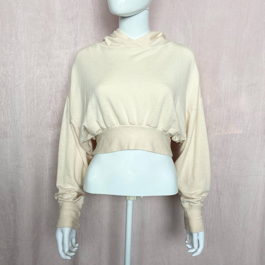 Reworked Fabletics Crop Hoodie, Size Small