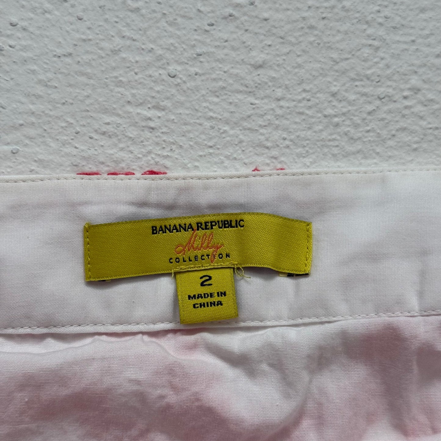 Secondhand Banana Republic Milly Collection Eyelet High Waisted Mini Skirt, Size 2