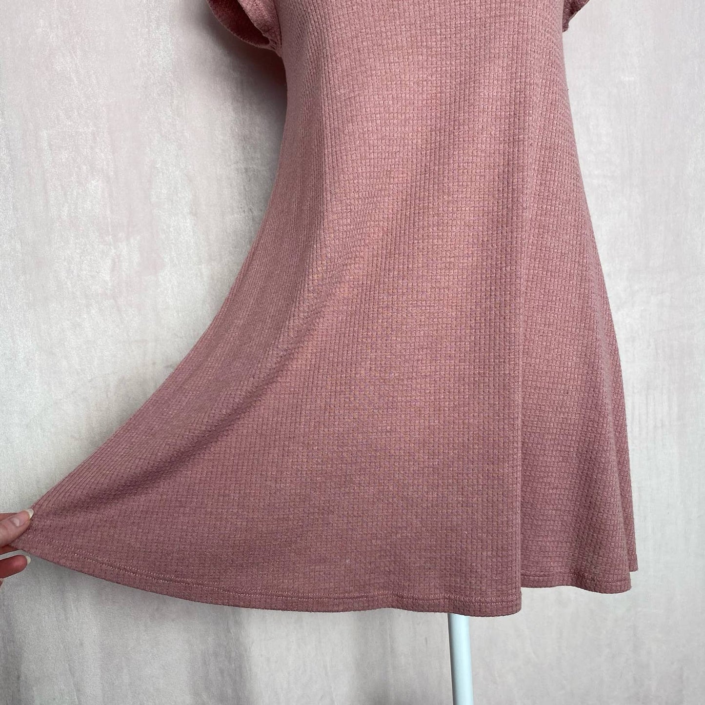 Secondhand i.JOAH Rib Knit Mini T-shirt Dress, Size S/M