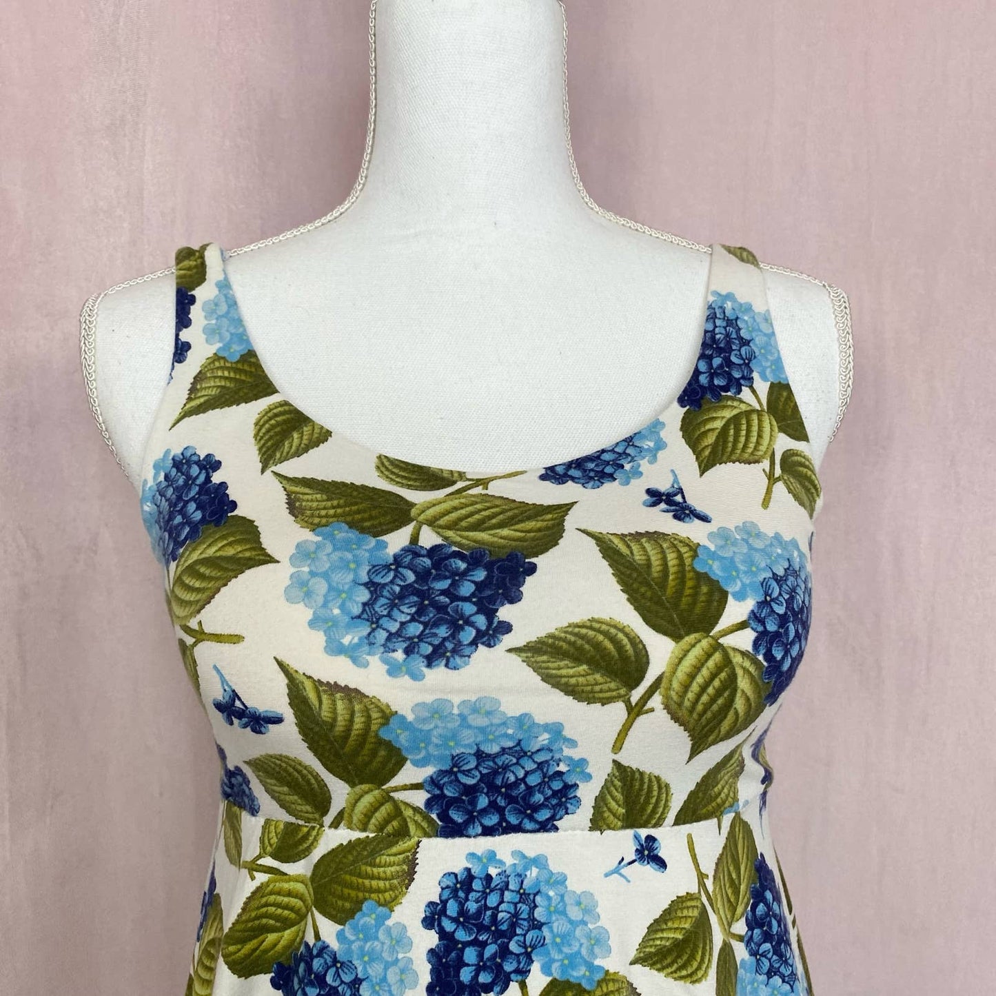 Reworked UNIQLO Floral Fit & Flare Mini Dress, Size Small