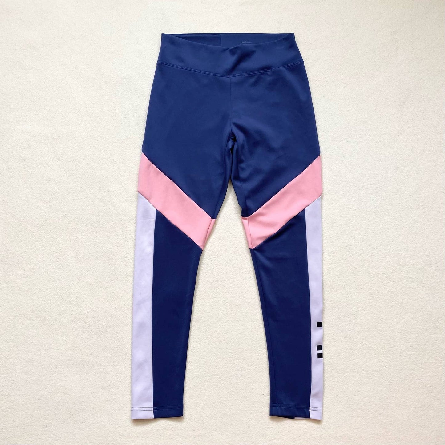 Secondhand Adidas Designed 2 Move Colorblock Leggings, Size Small