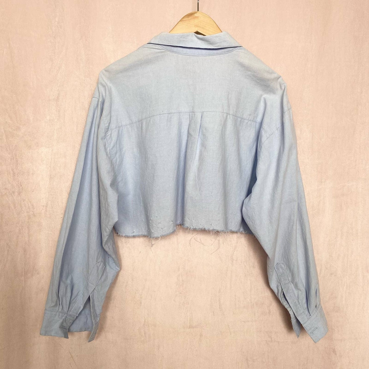 Upcycled Vintage Jane Ashley Embellished Denim Crop Jacket, Size Large