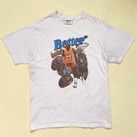 Vintage Lebron James x Better Graphic T-Shirt, Size Medium