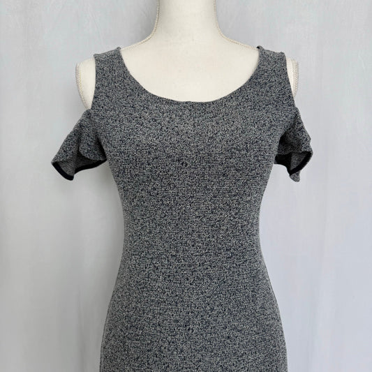 Secondhand Derek Lam Midi Knit Cold Shoulder Dress, Size 6
