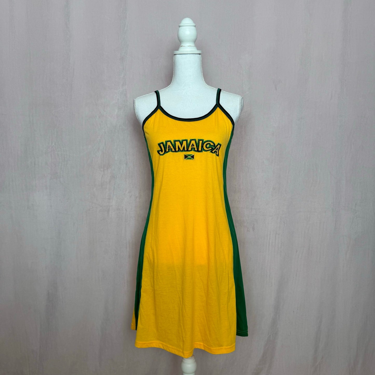 Secondhand Aosaite Jamaica Fit & Flare Dress, Size Large