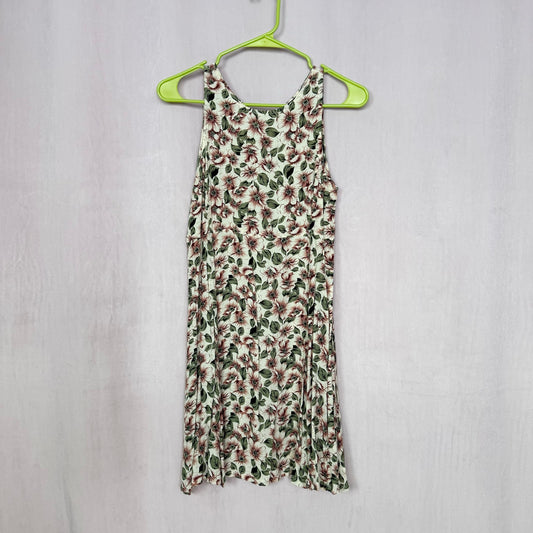 Vintage Atlast & Co Floral Fit & Flare Mini Dress, Size XS