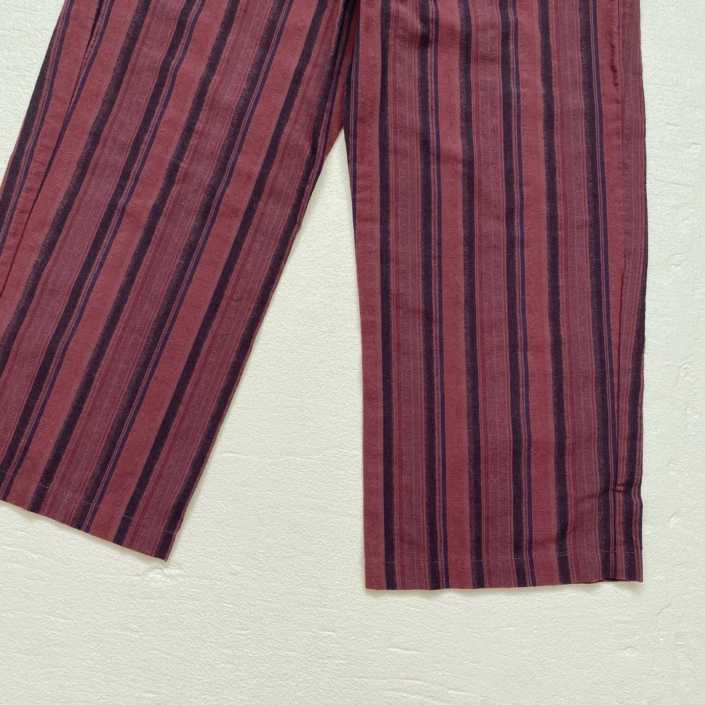 Secondhand Wild Fable Crop Striped Wide Leg Pants, Size XS