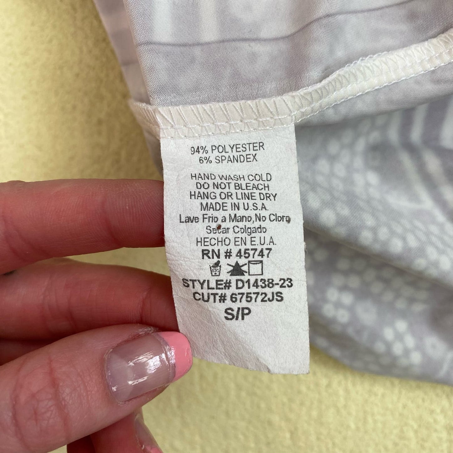 Y2K S-Twelve Sublimation Stretch Mini Dress, Size Small
