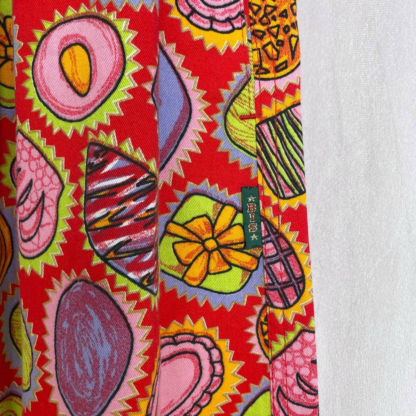 Vintage Gene Ewing Bis Pastry Print Skirt, Size Small