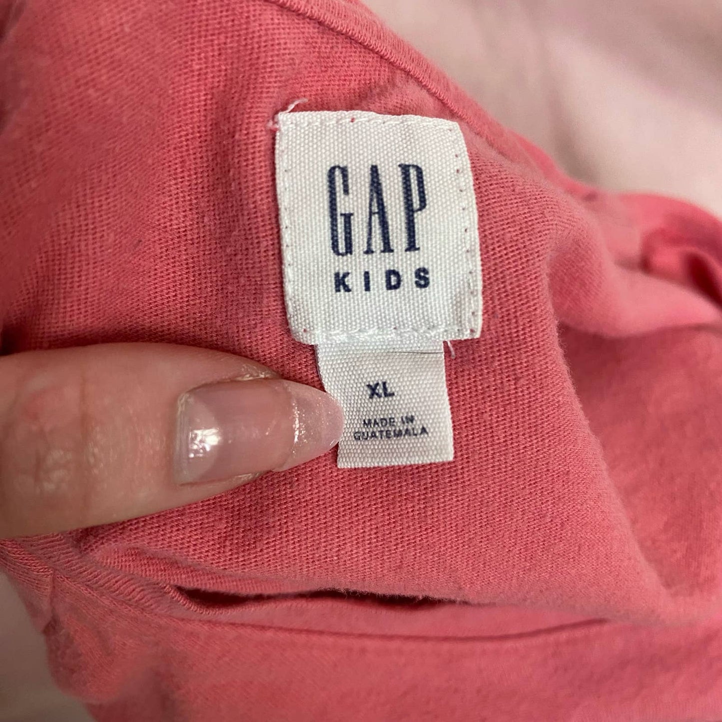 Reworked Gap Emoji Crop Baby Tee, Size XS