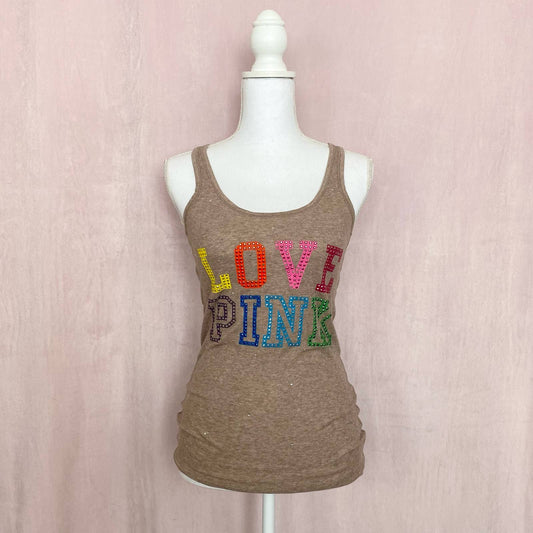 Vintage Victoria’s Secret LOVE PINK Tank Top, Size Small
