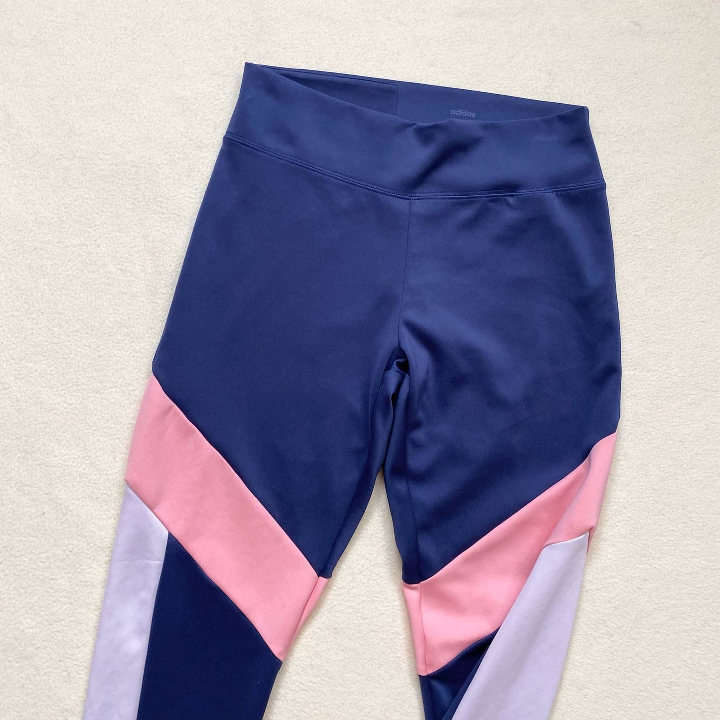Secondhand Adidas Designed 2 Move Colorblock Leggings, Size Small