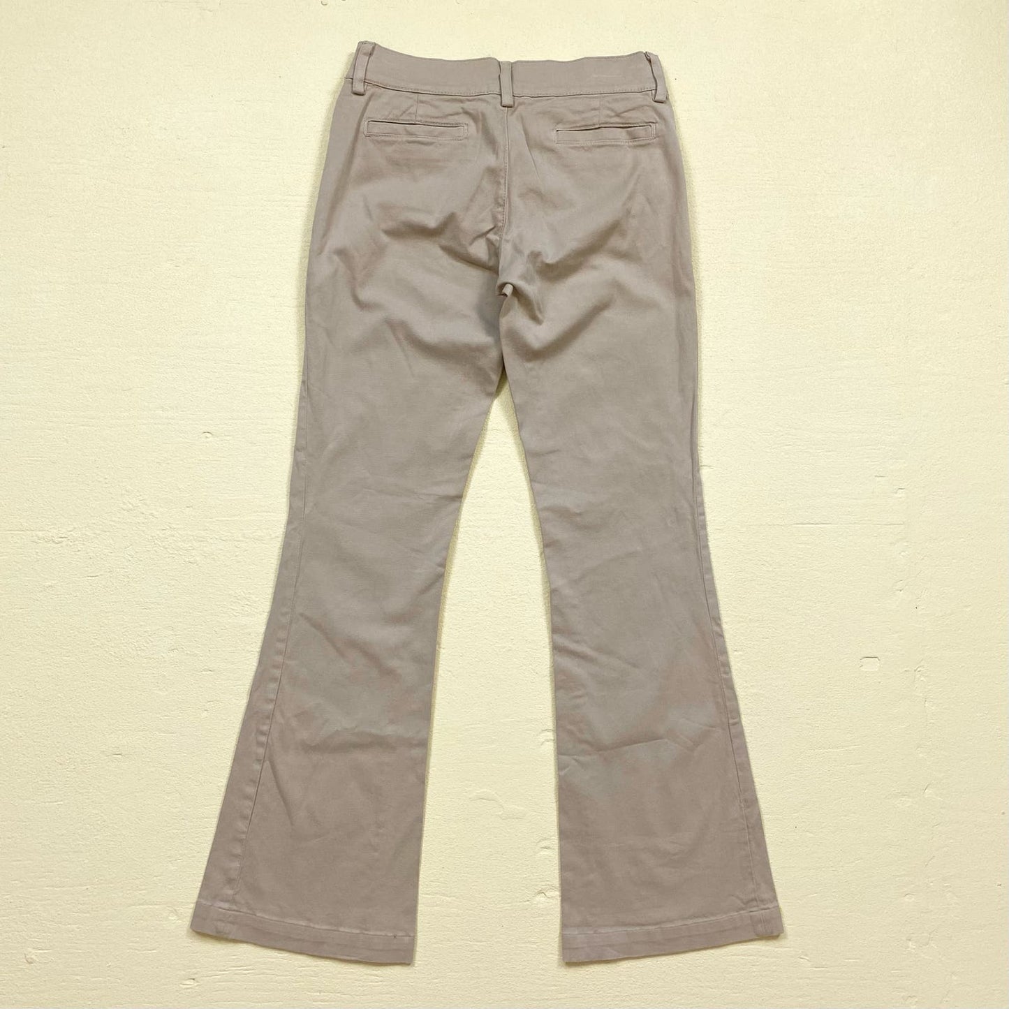 Vintage Juicy Couture Tan Flare Low Rise Stretch Denim Jeans, Size 27