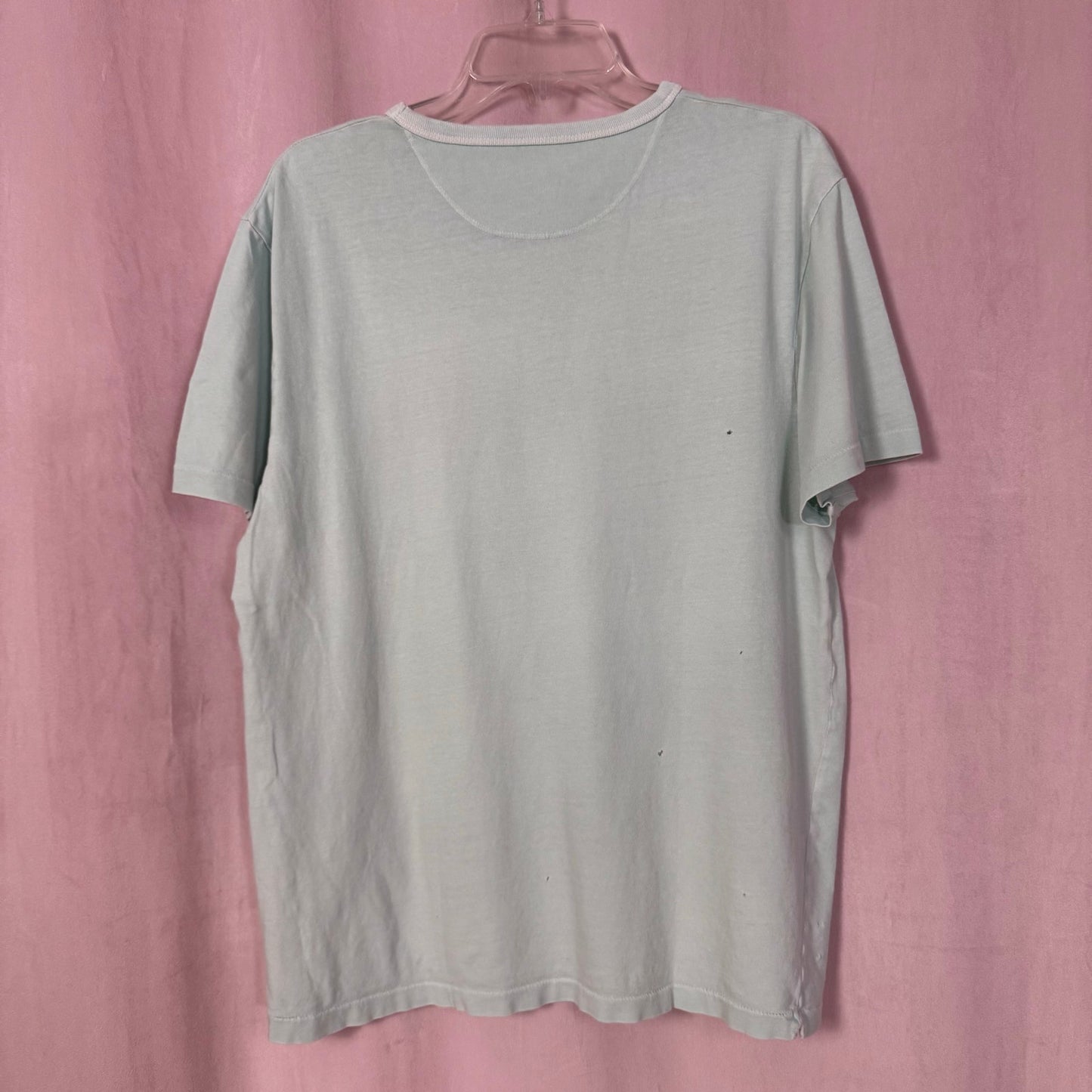 Upcycled Reyn Spooner Hawaii Surf Wave Distressed Tee, Size Medium