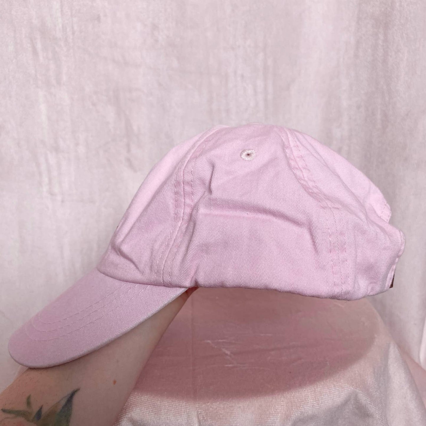 Secondhand Girl Gang Pink Baseball Cap Hat
