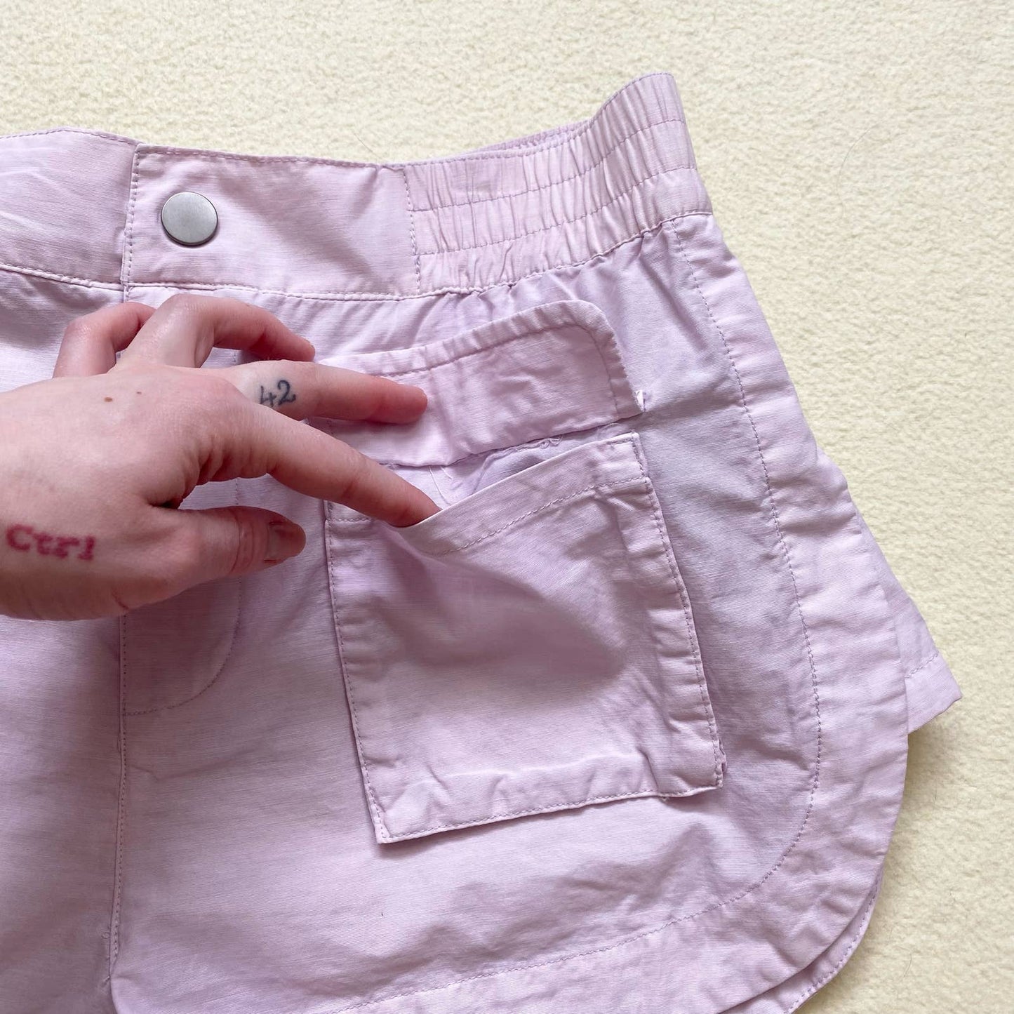 Preowned Urban Outfitters Pink Cargo Shorts, Size XS