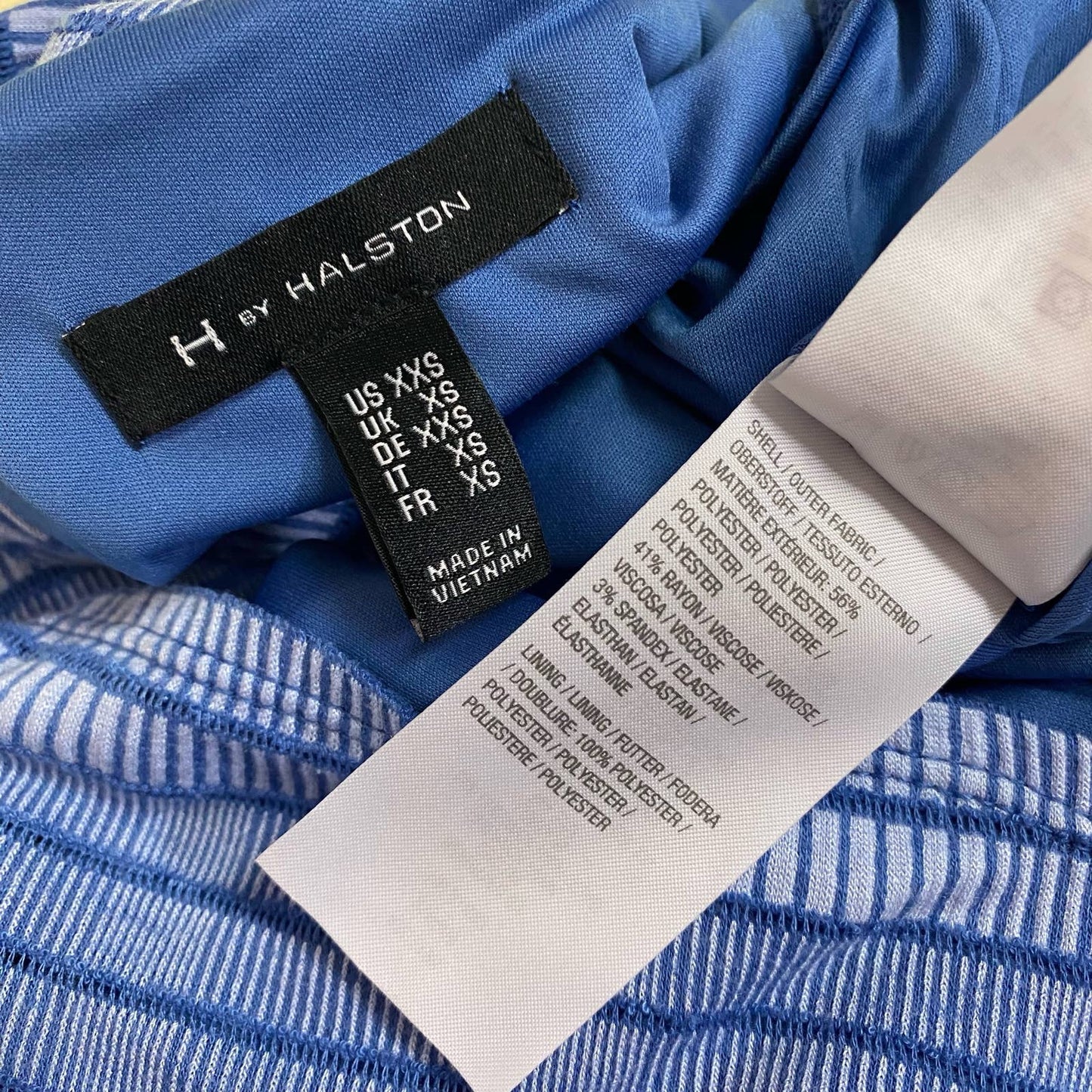 Secondhand H by Halston Front Tie Midi Dress, Size XXS