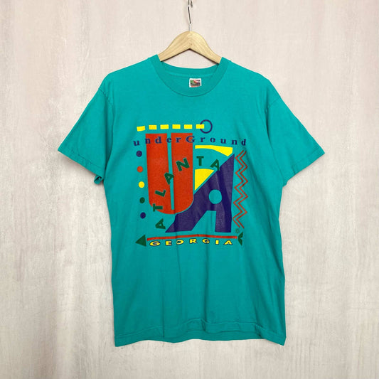 Vintage Underground Atlanta Georgia T-Shirt, Size Large