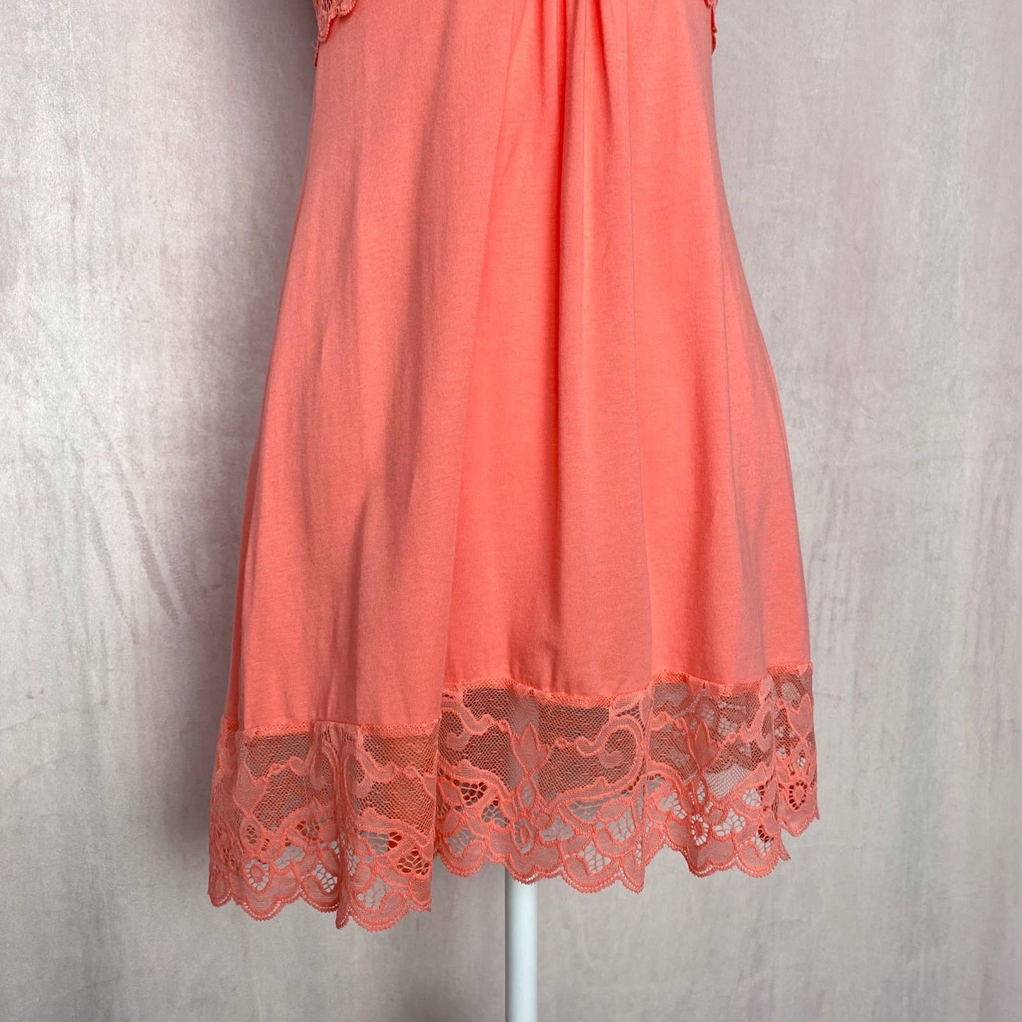 Secondhand In Bloom by Jonquil Lace Chemise Mini Dress, Size S/M