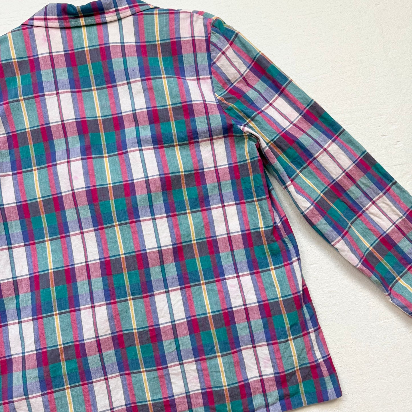 Vintage 80s Country Suburbans Plaid Blazer, Size 16