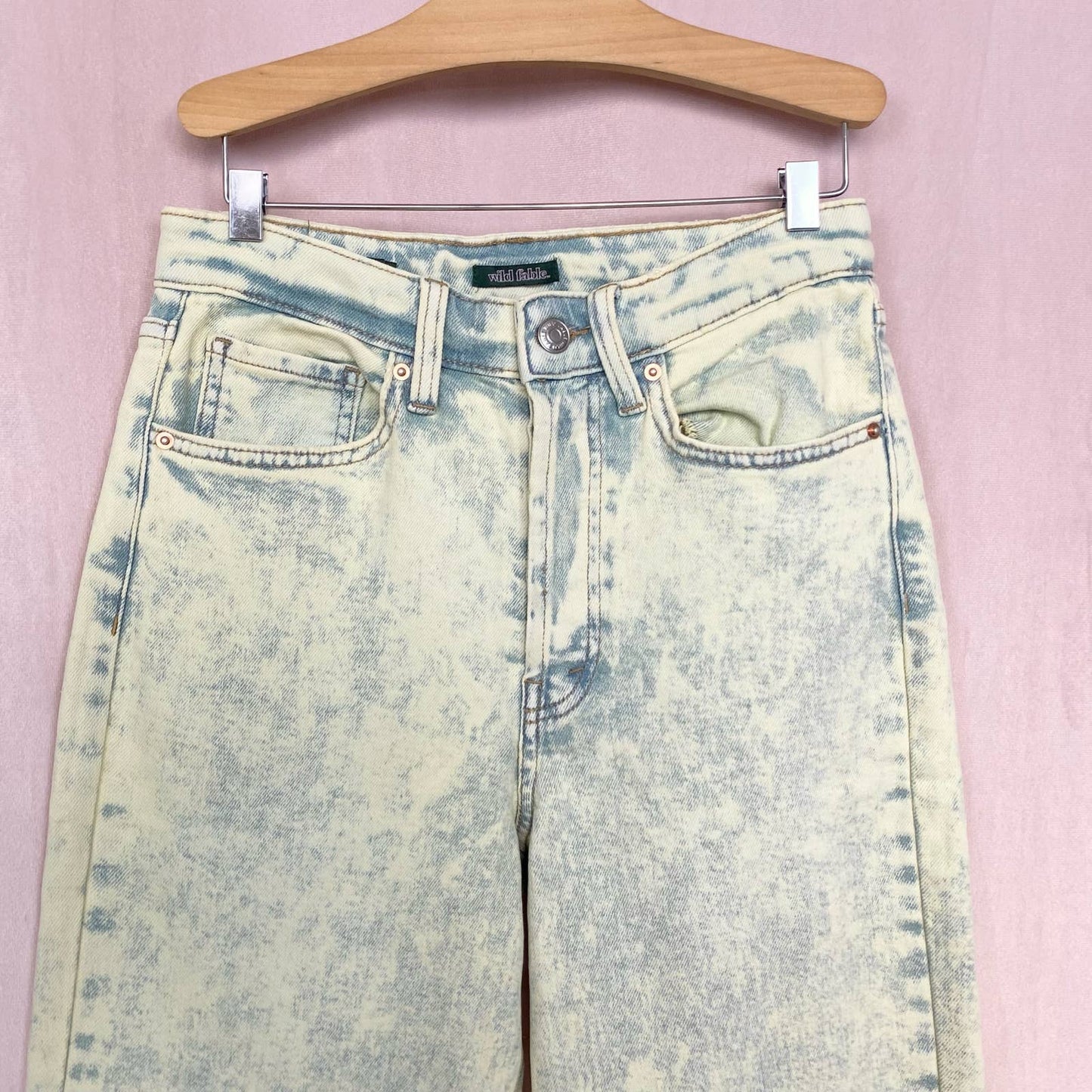 Secondhand Wild Fable Highest Rise 90s Straight Leg Jeans, Size 2