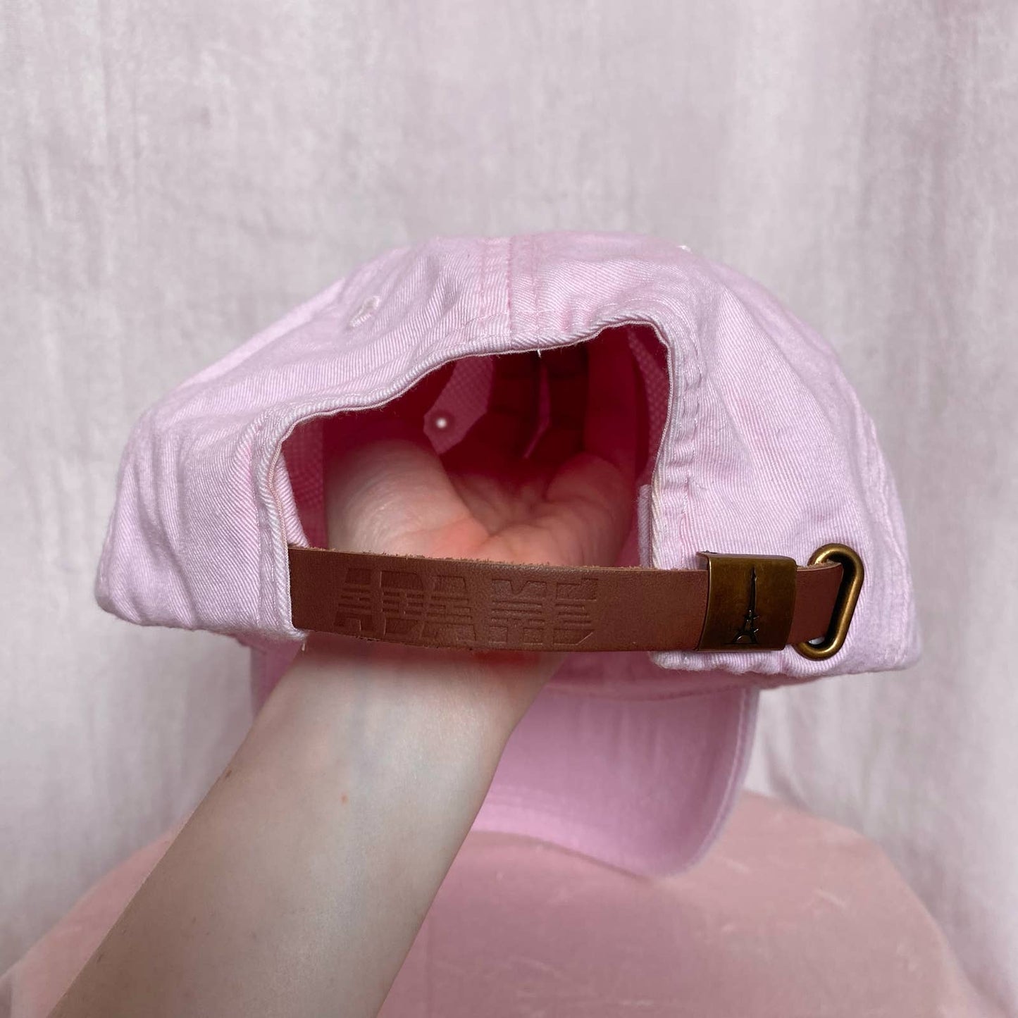 Secondhand Girl Gang Pink Baseball Cap Hat