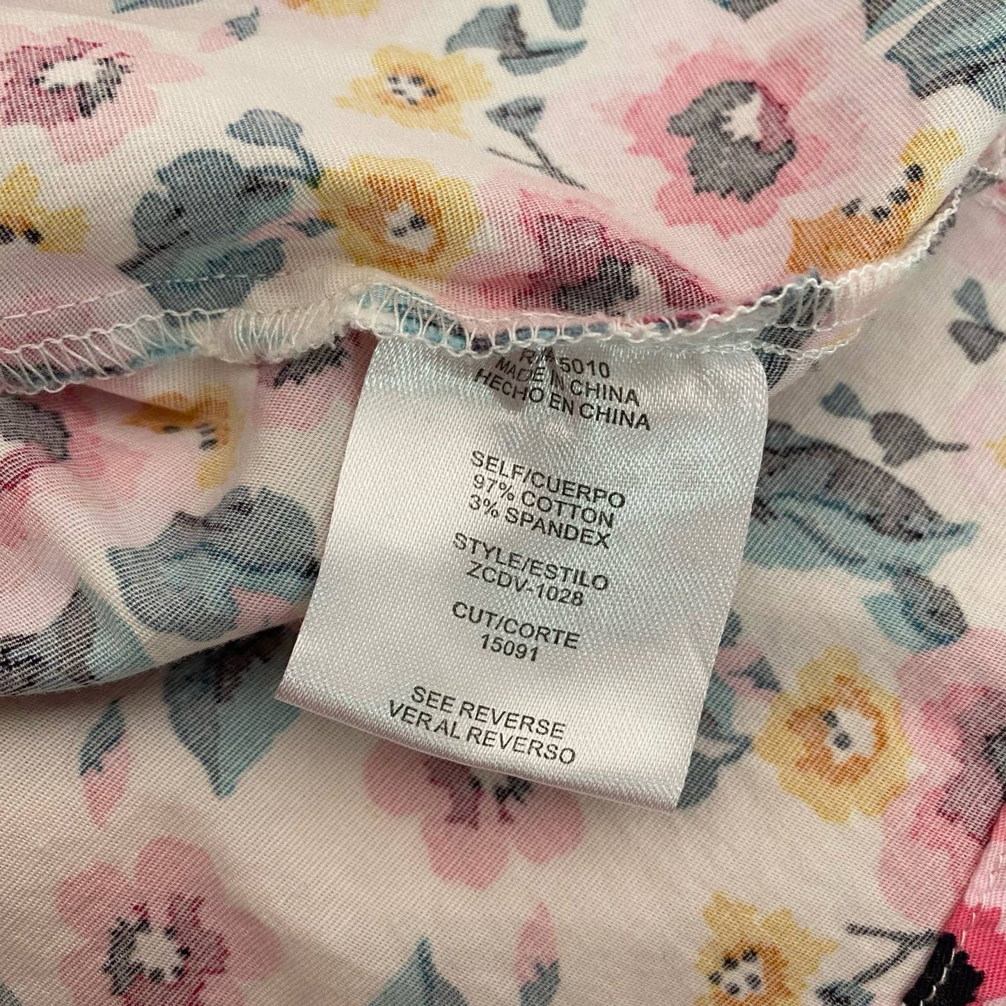 Secondhand City Vibe Floral A-Line Mini Skirt, Size XS