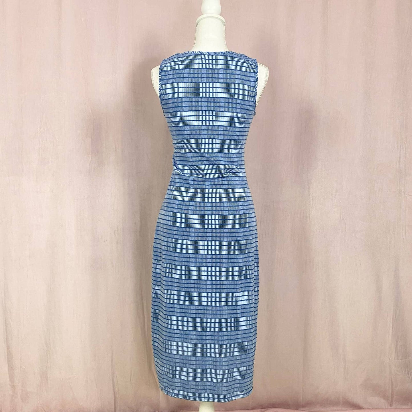 Secondhand H by Halston Front Tie Midi Dress, Size XXS