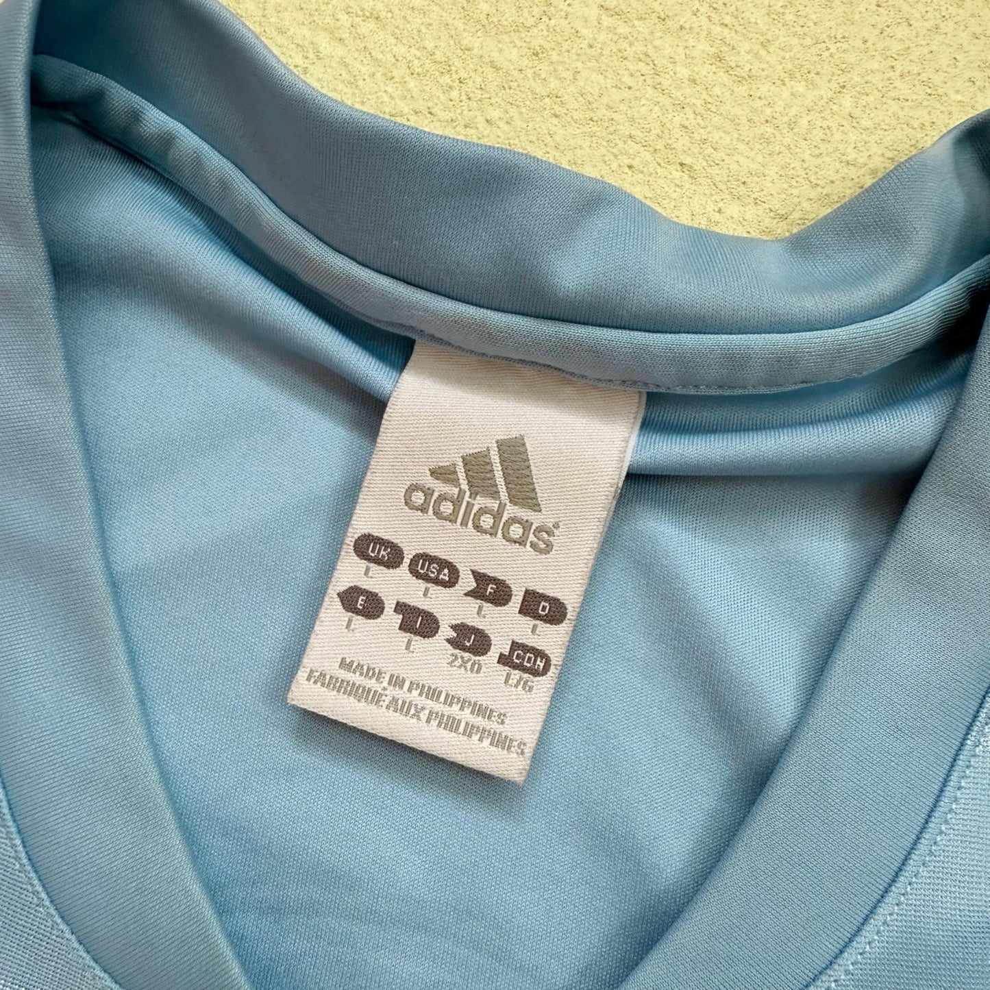 Reworked Adidas Crop Soccer Jersey, Size Large