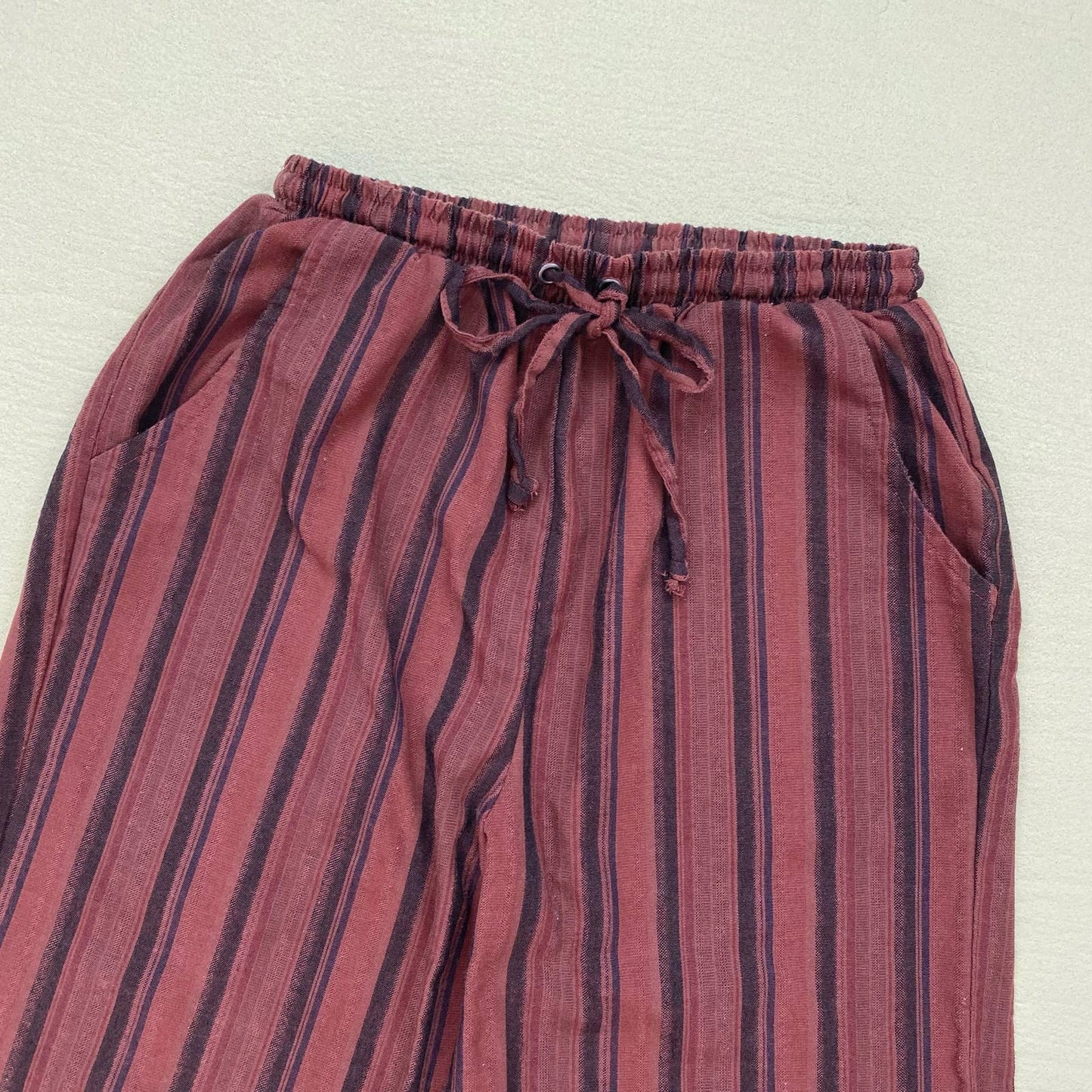 Secondhand Wild Fable Crop Striped Wide Leg Pants, Size XS
