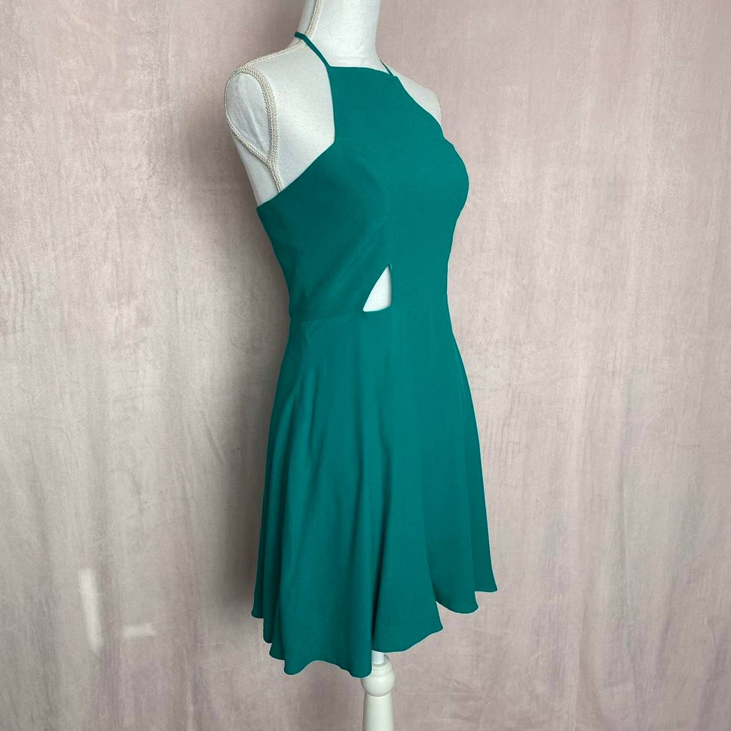 Secondhand NBD x Naven Twins Cut Out Halter Mini Dress, Size Small