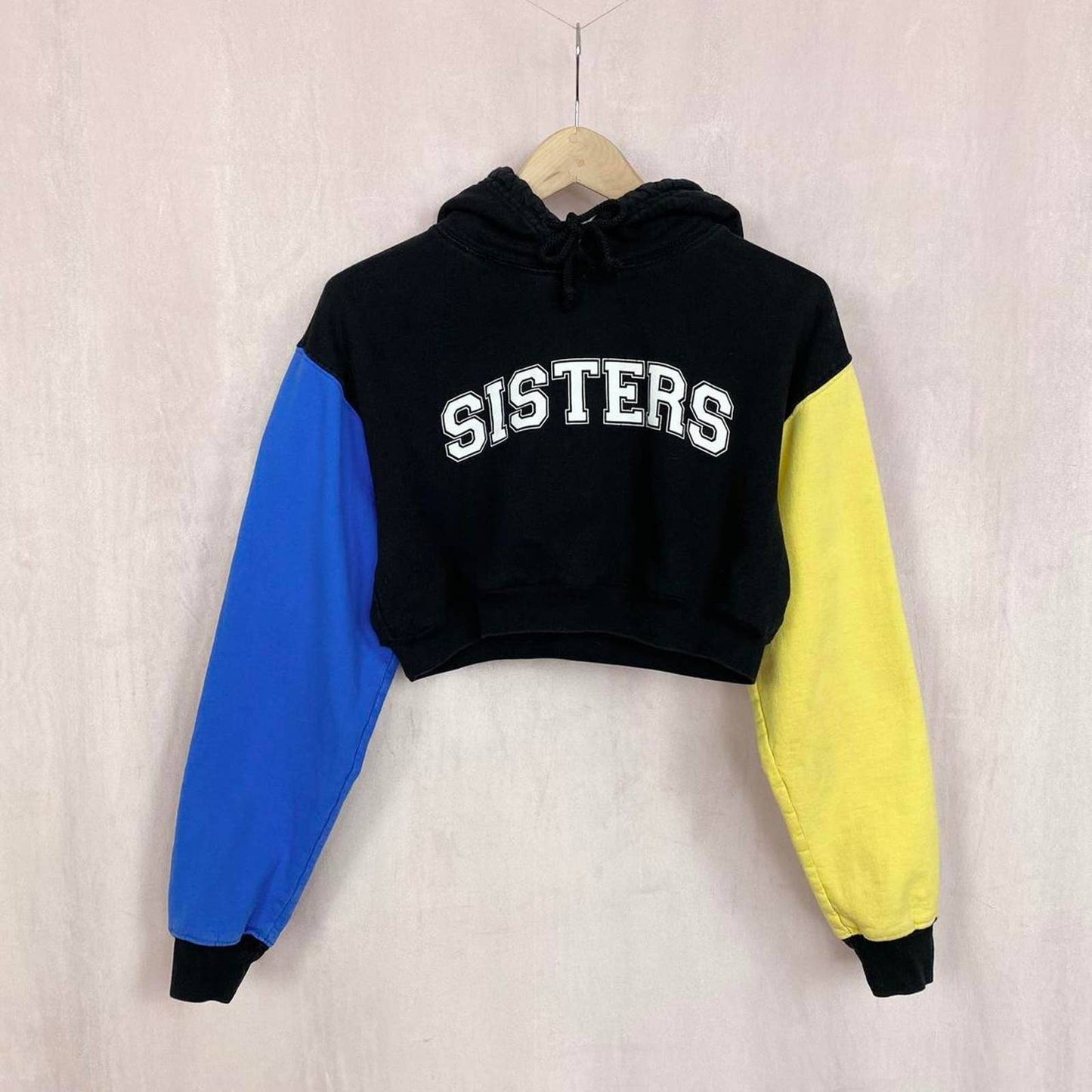 Reworked James Charles Sisters Cropped Hoodie, Size Small